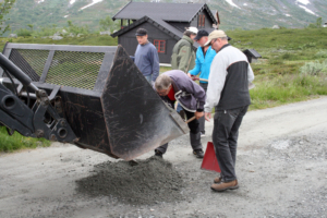Dugnad gamle geirangerveg