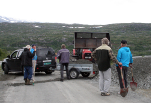 Dugnad gamle geirangerveg